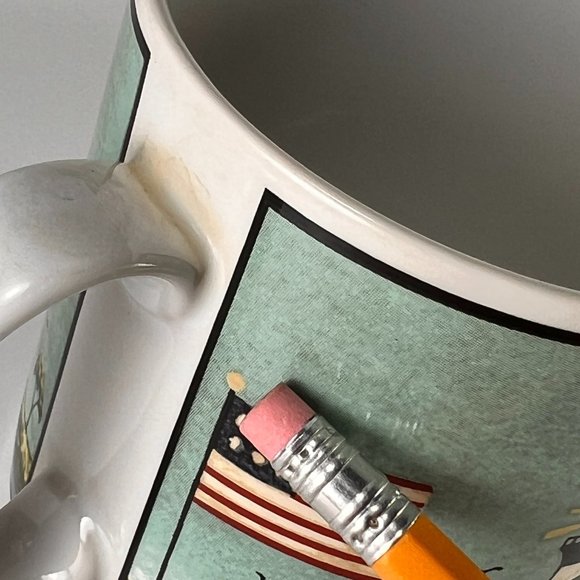 Vtg Coastal Breeze Lighthouse Coffee Tea Mug Cup 1998 Warren Kimble - Picture 11 of 13